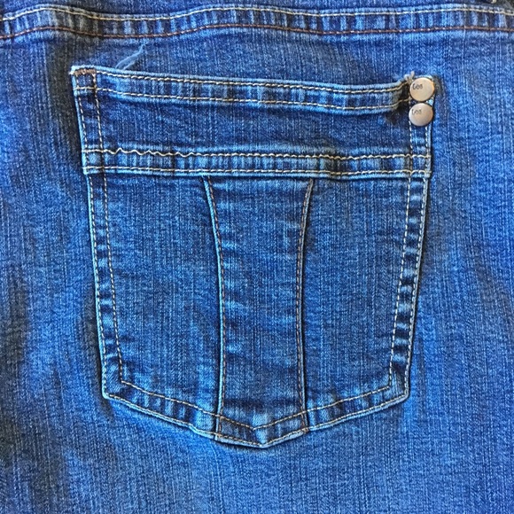 Lee Denim Blue Jeans 14 P - Picture 6 of 6